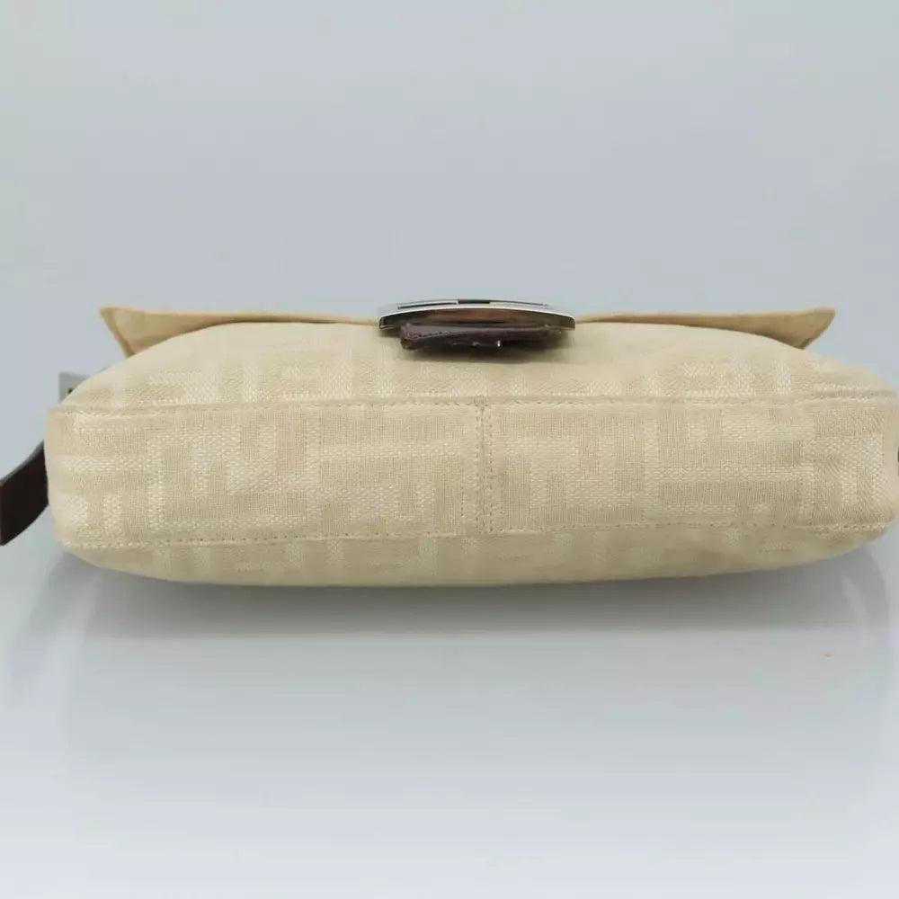 FENDI MAMMA BAGUETTE SHOULDER BAG ZUCCA CANVAS - Brands Select