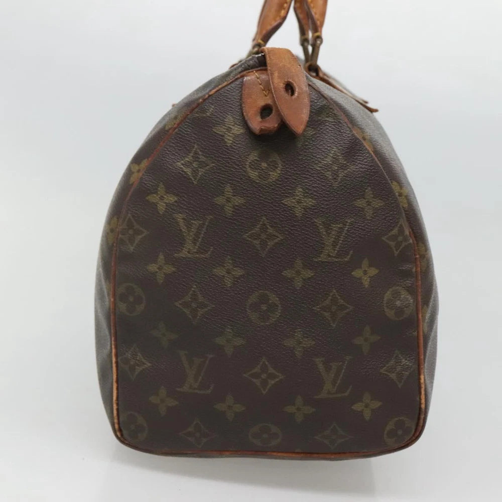 LOUIS VUITTON SPEEDY 35 BAG MONOGRAM CANVAS
