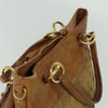 Miu Miu Tote Bag - Brown Suede
