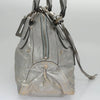 CHLOE PADDINGTON BAG SILVER LEATHER