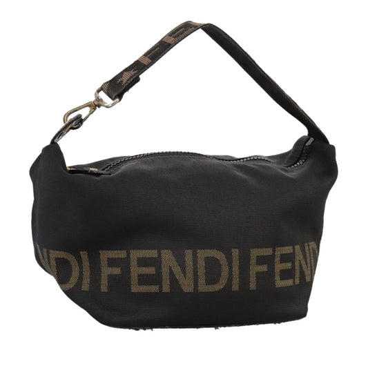 FENDI BAG BLACK CANVAS