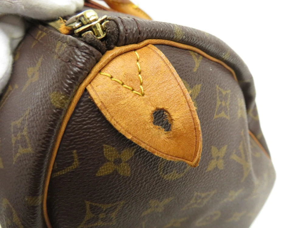 LOUIS VUITTON SPEEDY 35 BAG MONOGRAM CANVAS