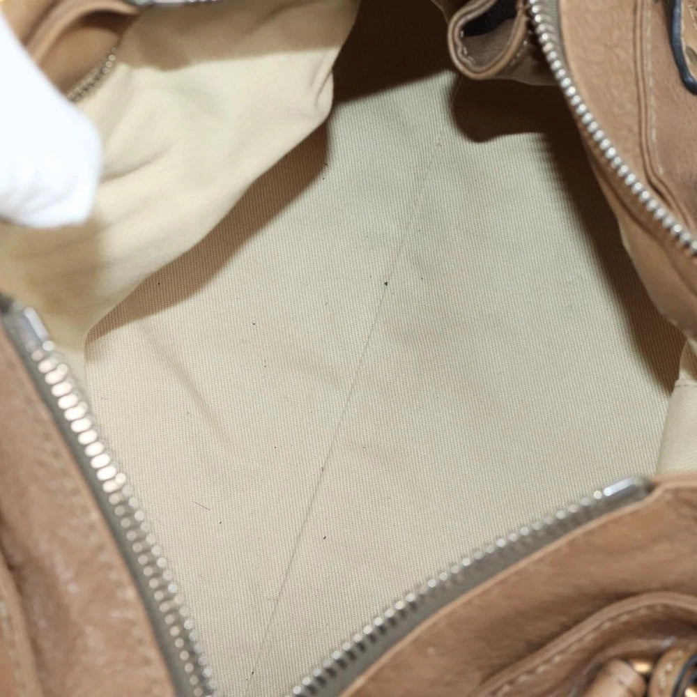 Vintage Chloe Paddington Veske - Beige Leather