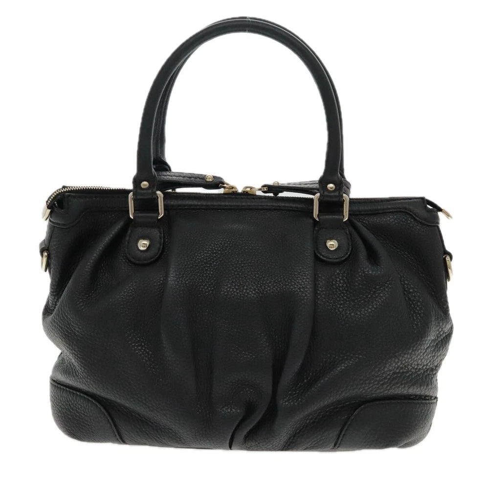 GUCCI SUKEY BAG BLACK LEATHER