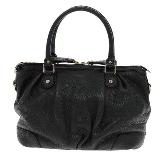 GUCCI SUKEY BAG BLACK LEATHER