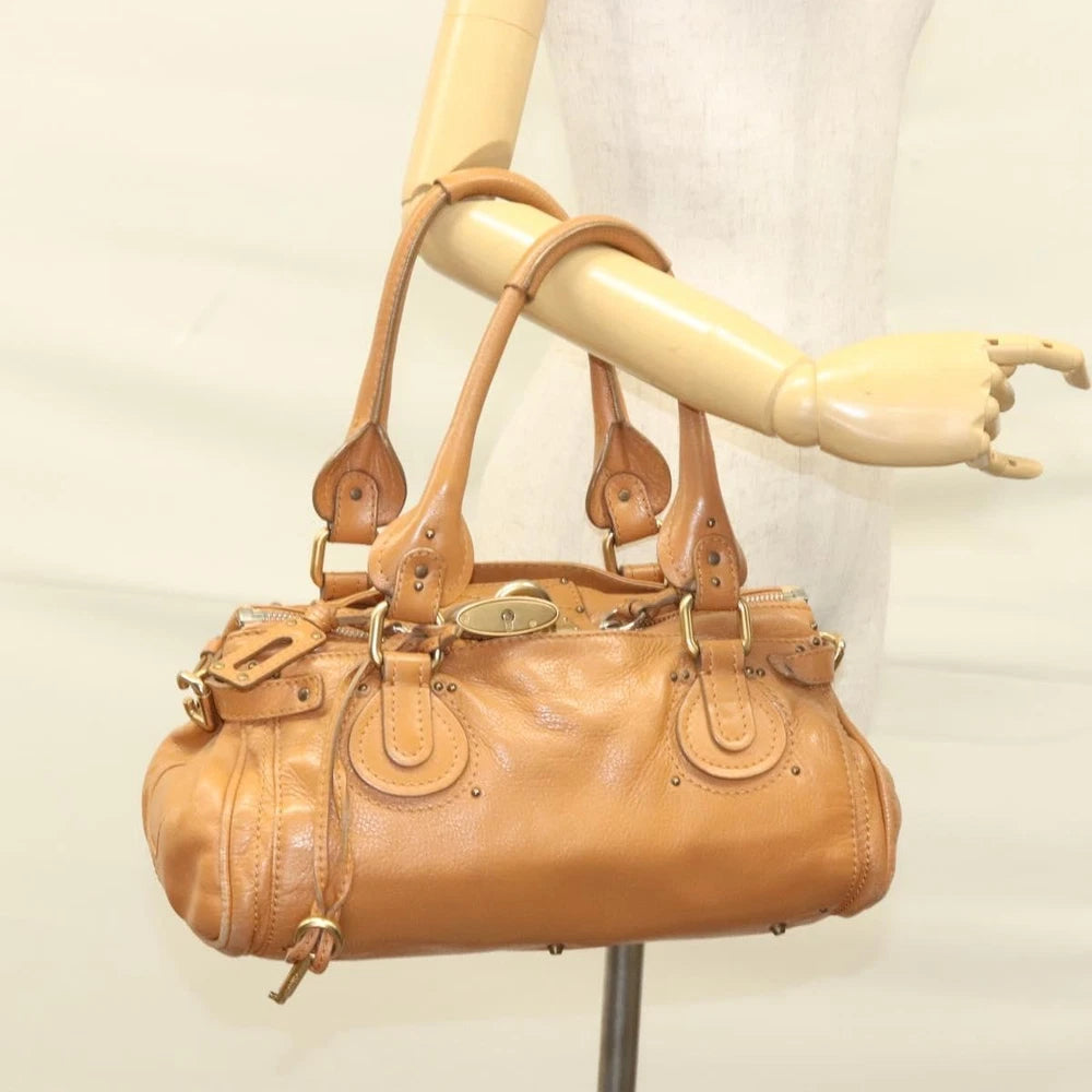 Vintage Chloe Paddington Bag - Brown Leather