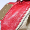 CHLOE PADDINGTON BAG RED LEATHER