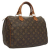 LOUIS VUITTON SPEEDY 30 BAG MONOGRAM CANVAS