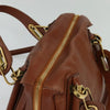 CHLOE PARATY BAG BROWN LEATHER
