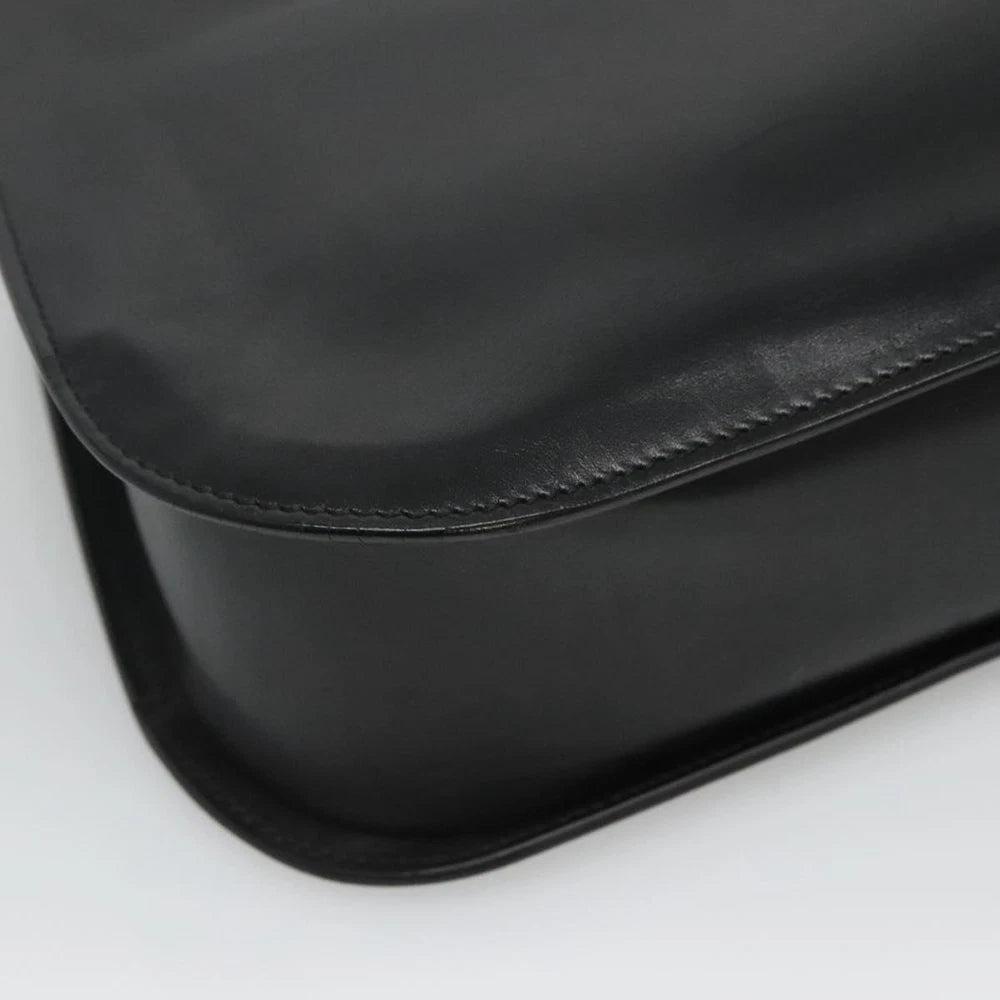 GUCCI SHOULDER BAG BLACK LEATHER - Brands Select