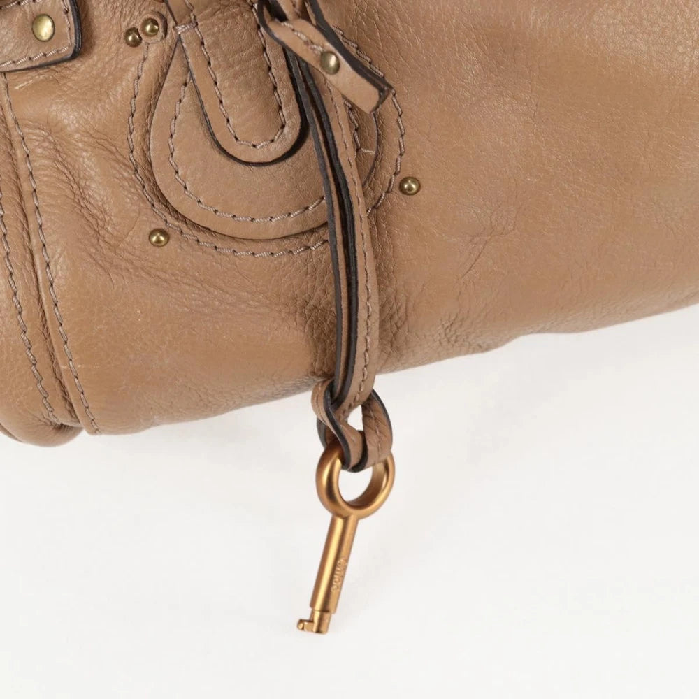 Vintage Chloe Paddington Bag Brun - Leather