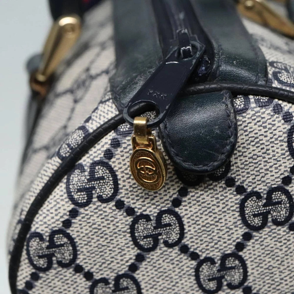 GUCCI SHERRY LINE BOSTON BAG GG CANVAS