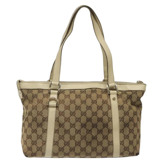 GUCCI TOTE BAG GG CANVAS