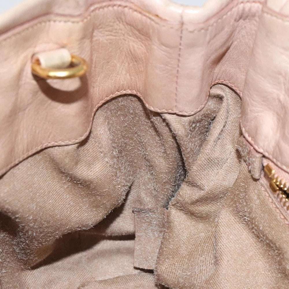 Liten Prada Veske - Rosa skinn