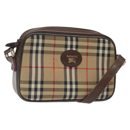 Vintage Burberry Crossbody Bag - Beige Nova Check