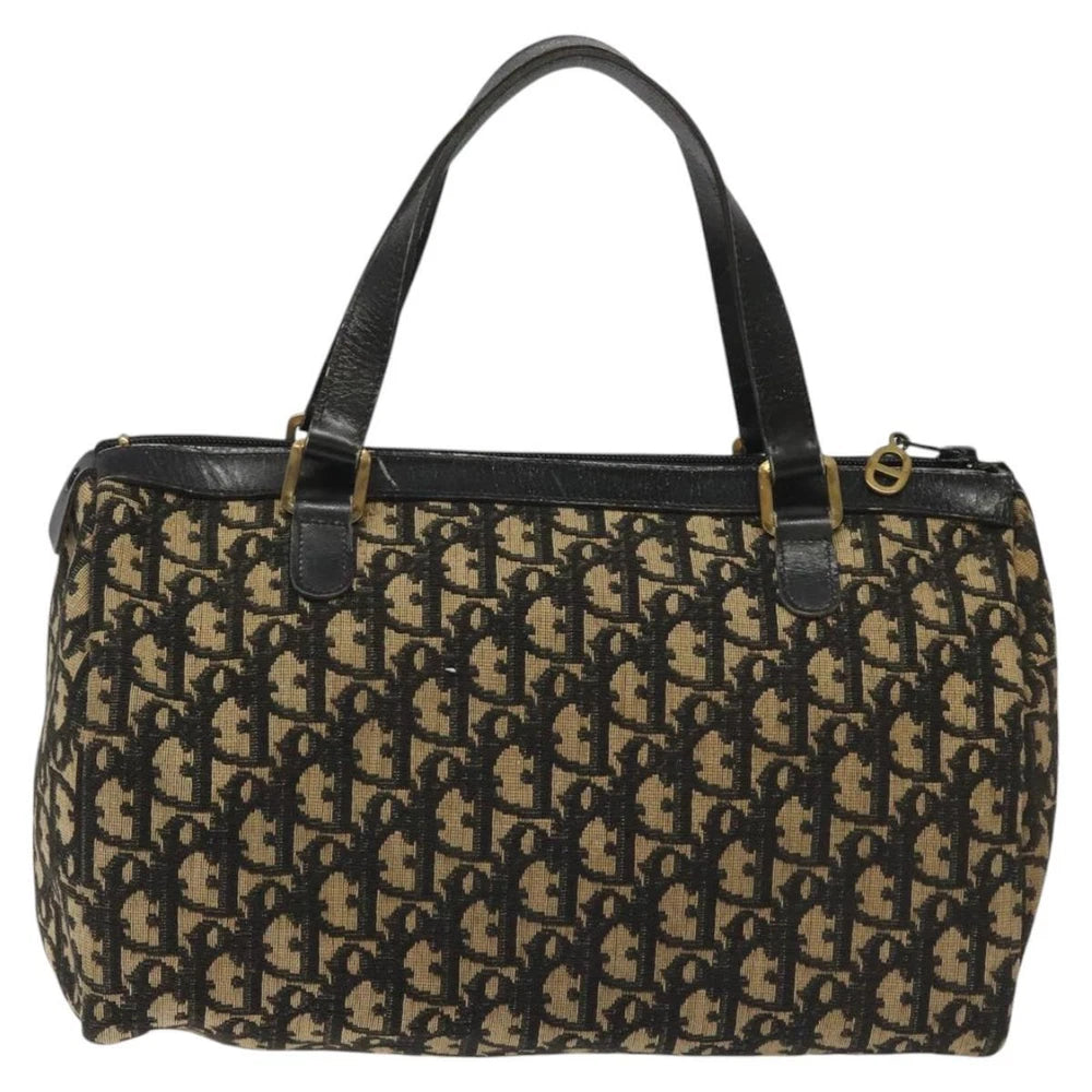 CHRISTIAN DIOR HANDBAG TROTTER CANVAS