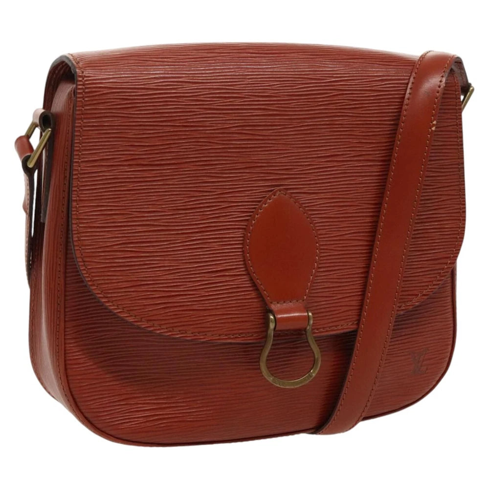 LOUIS VUITTON SAINT CLOUD GM BAG EPI LEATHER BROWN