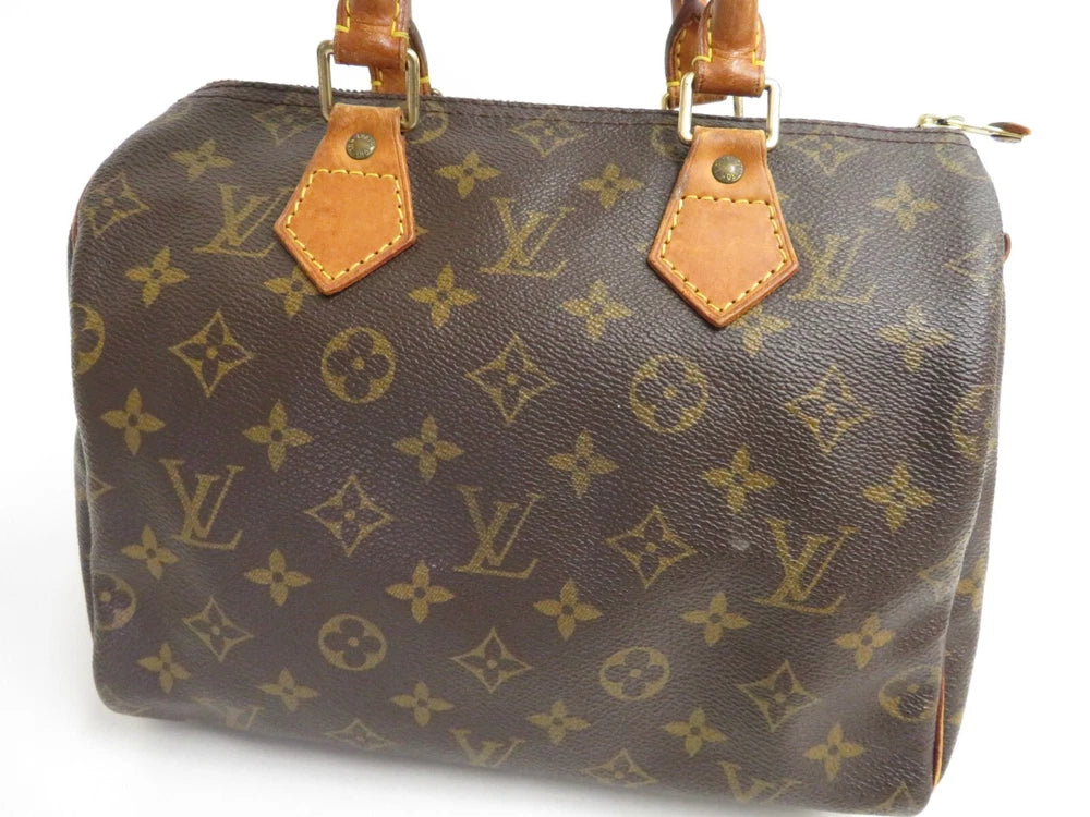LOUIS VUITTON SPEEDY 25 BAG MONOGRAM CANVAS