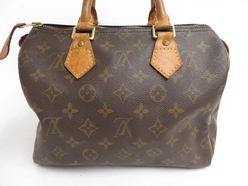 LOUIS VUITTON SPEEDY 25 BAG MONOGRAM CANVAS