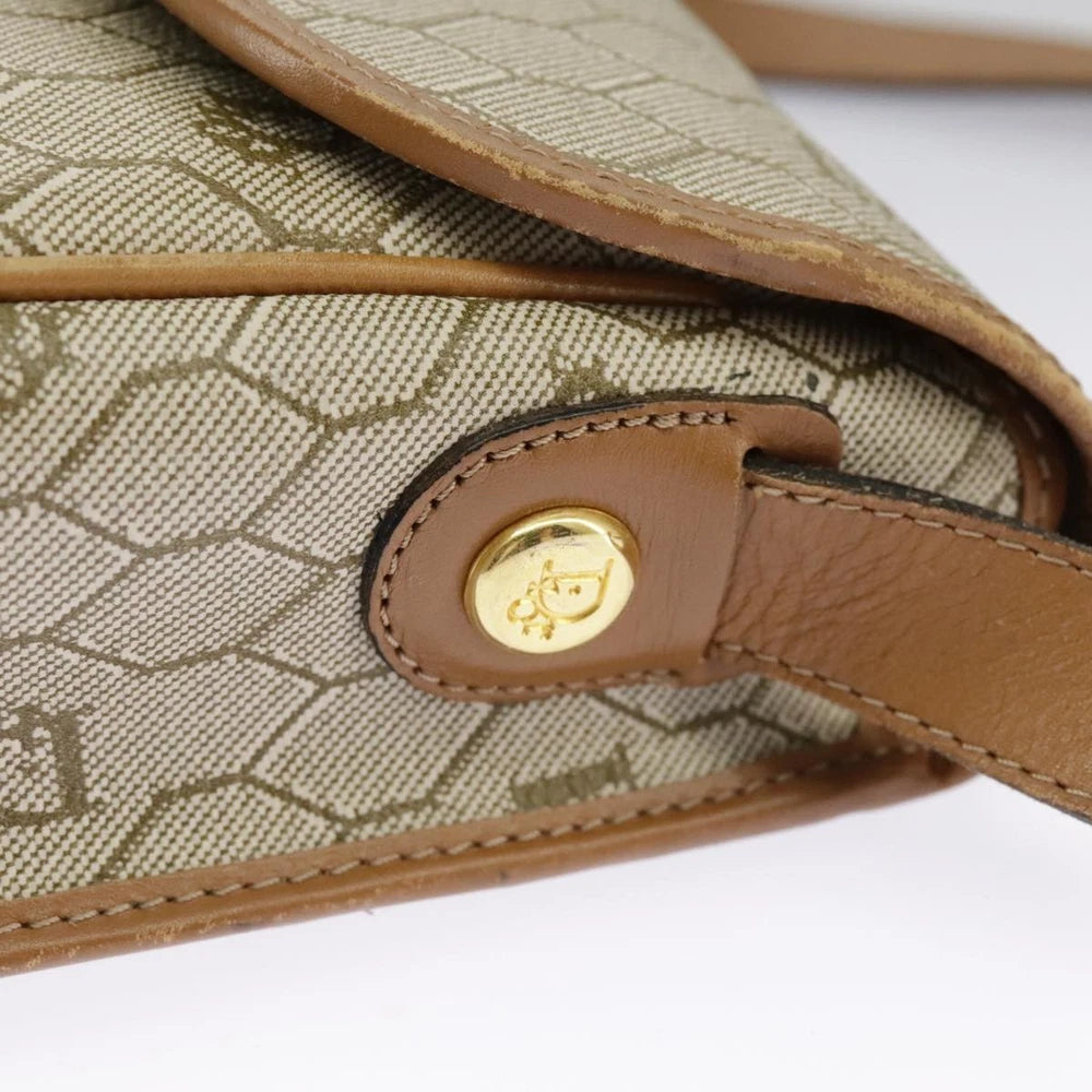 Vintage Dior Shoulder Bag - Honeycomb Canvas