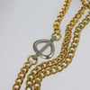 Christian Dior Chain Shoulder Bag - Beige Leather