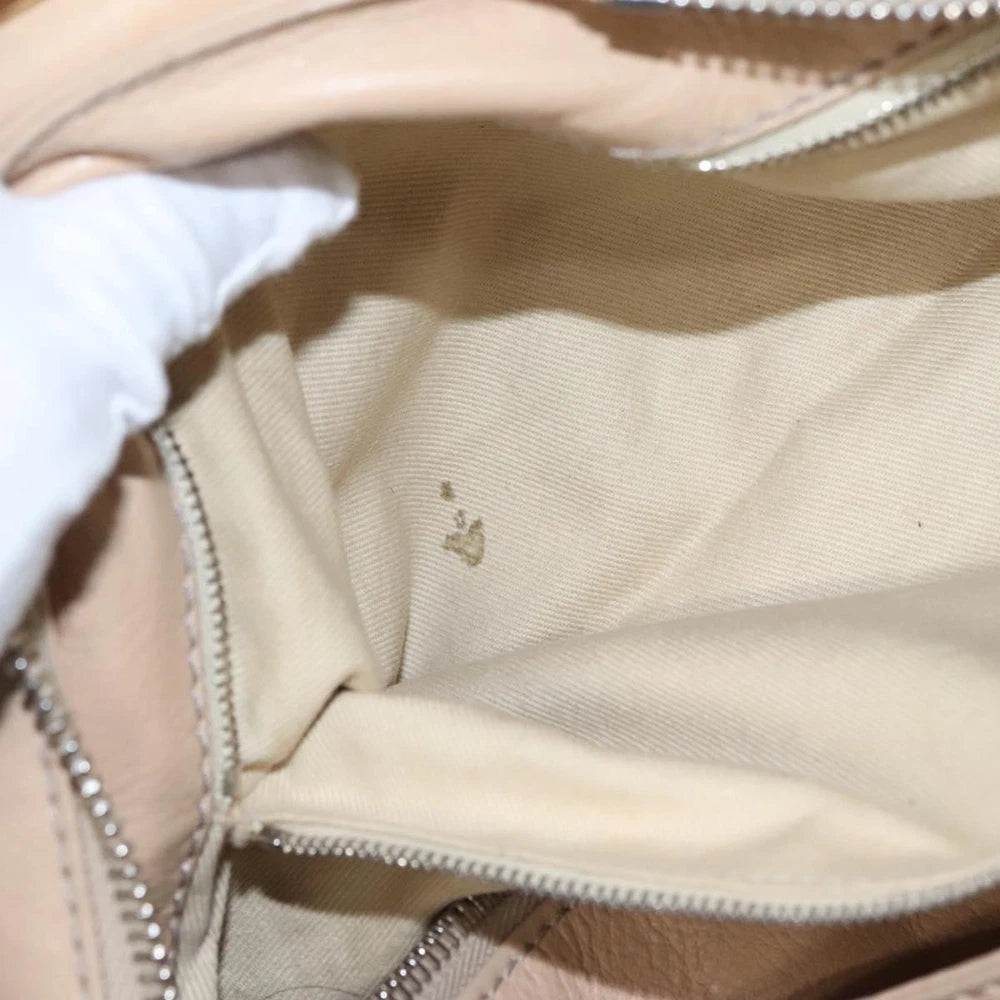 CHLOE PADDINGTON BAG BEIGE LEATHER