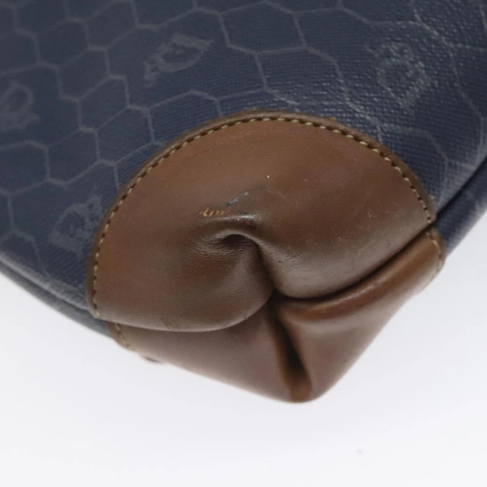 CHRISTIAN DIOR CLUTCH HONEYCOMB CANVAS