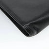 SAINT LAURENT CLUTCH BLACK LEATHER
