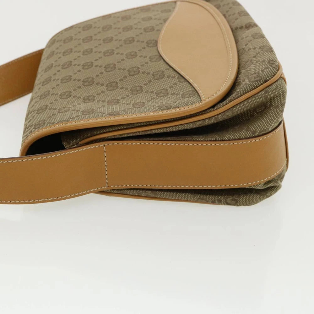 VINTAGE GUCCI CAMERA BAG GG CANVAS