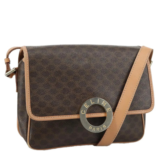 CELINE CROSSBODY BAG MACADAM CANVAS