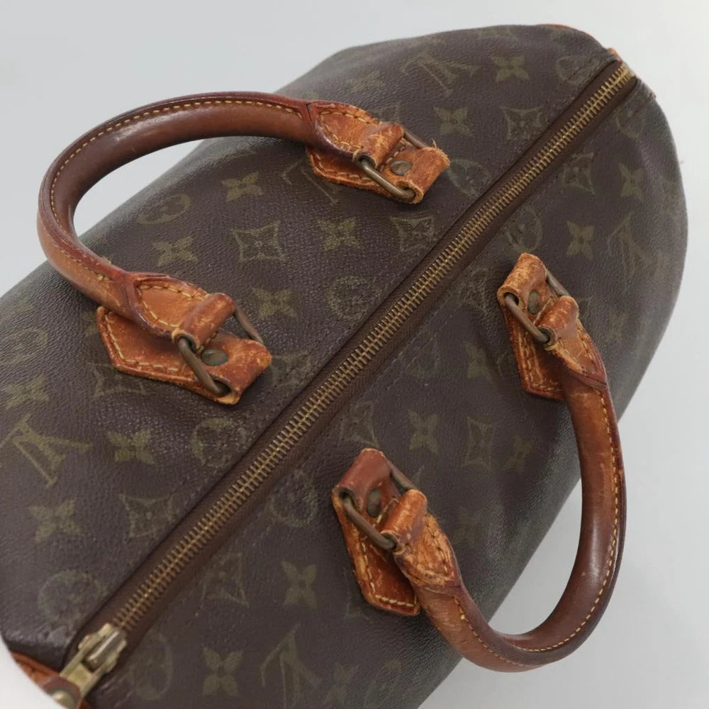 LOUIS VUITTON SPEEDY 35 BAG MONOGRAM CANVAS