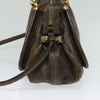 CHLOE PARATY BAG BROWN LEATHER