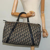 Dior Boston Bag 40 - Navy Trotter Canvas