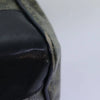 CELINE BOSTON BAG MACADAM CANVAS NAVY