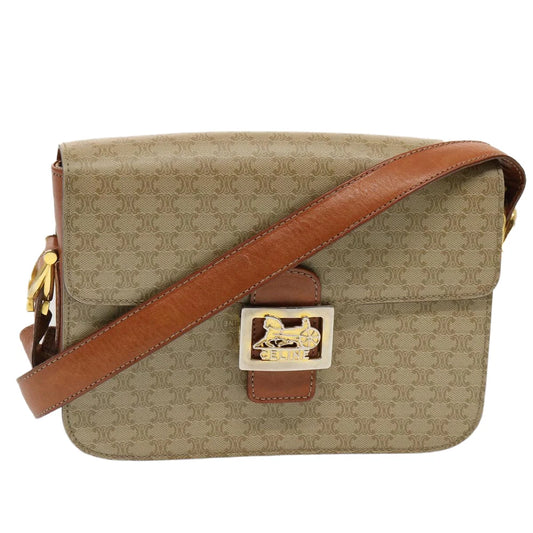 CELINE HORSE CARRIAGE BAG MACADAM CANAVS