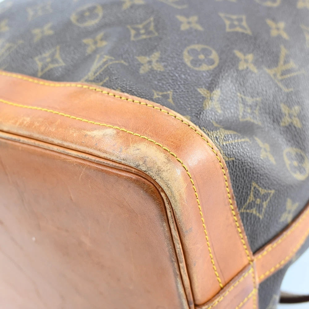 LOUIS VUITTON NOE BUCKET BAG MONOGRAM CANVAS