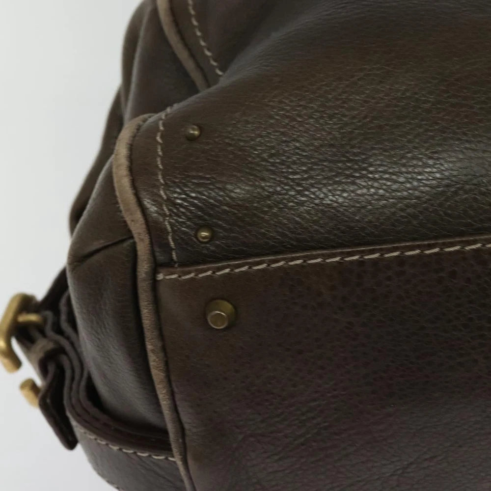 CHLOE PADDINGTON BAG BROWN LEATHER