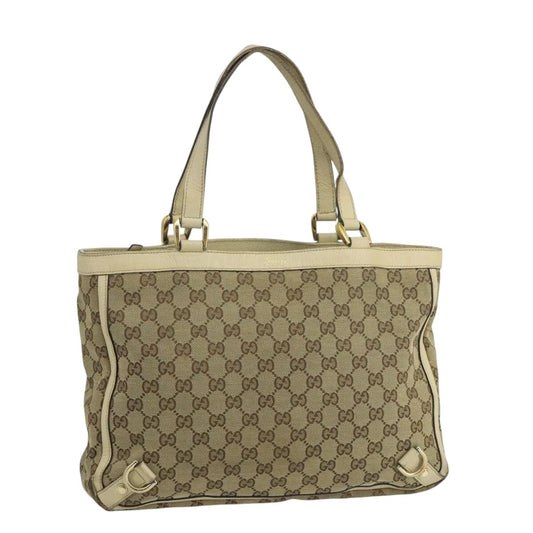 GUCCI TOTE BAG GG CANVAS