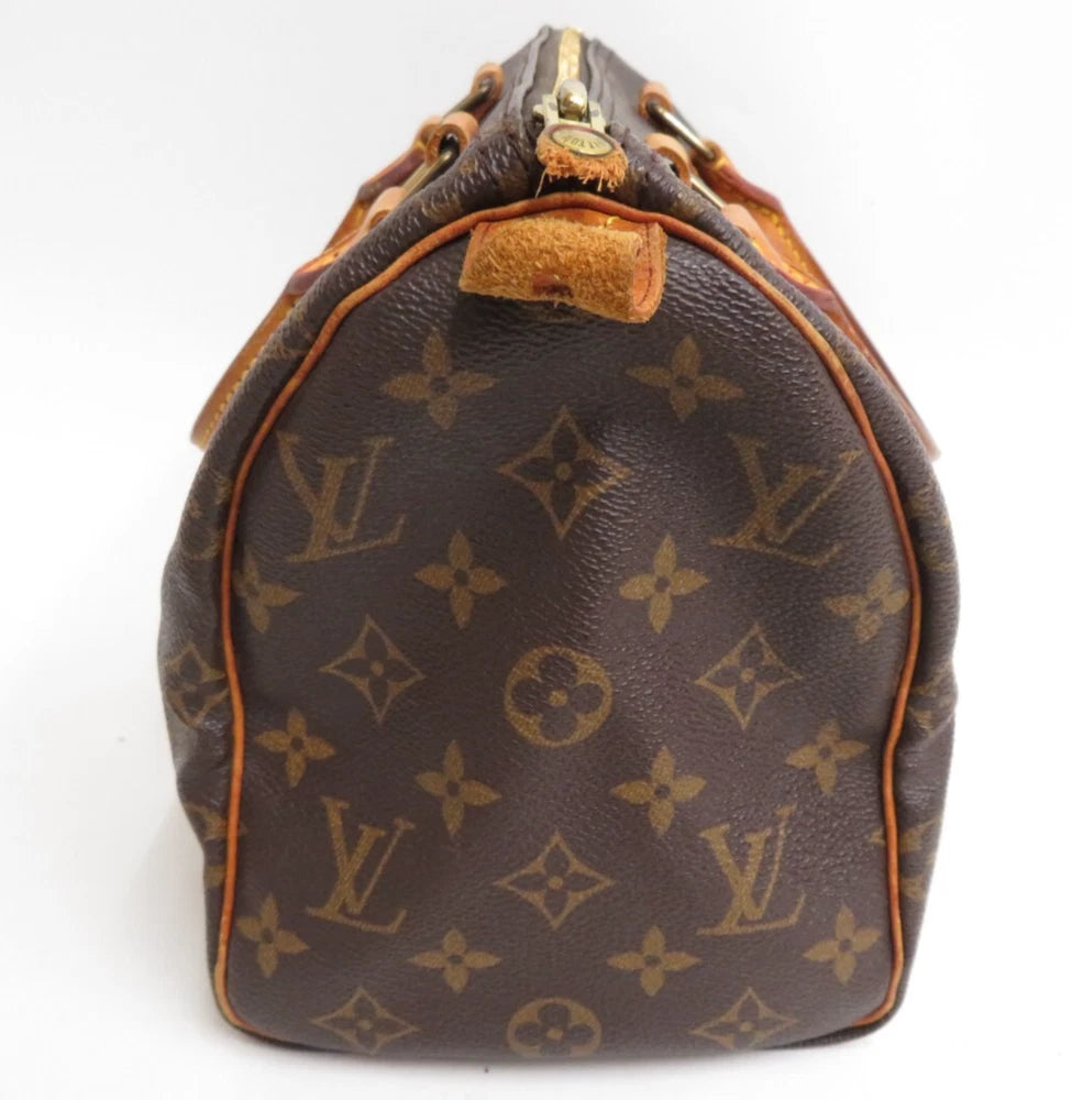 LOUIS VUITTON SPEEDY 25 BAG MONOGRAM CANVAS