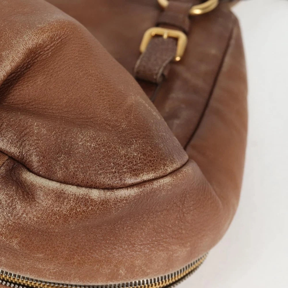 Vintage Prada Veske - Brun Skinn