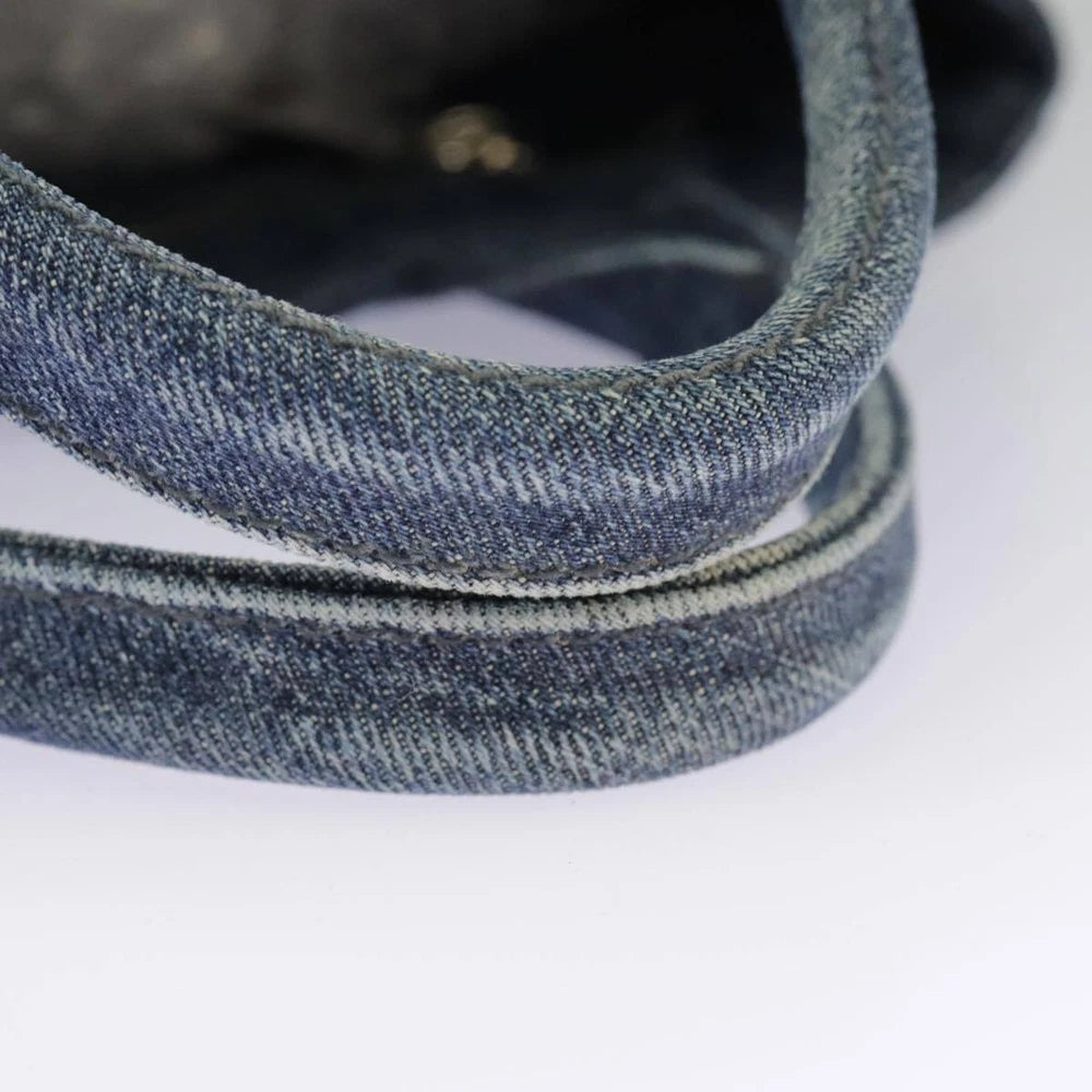 PRADA BIJOUX CANAPA BAG DENIM