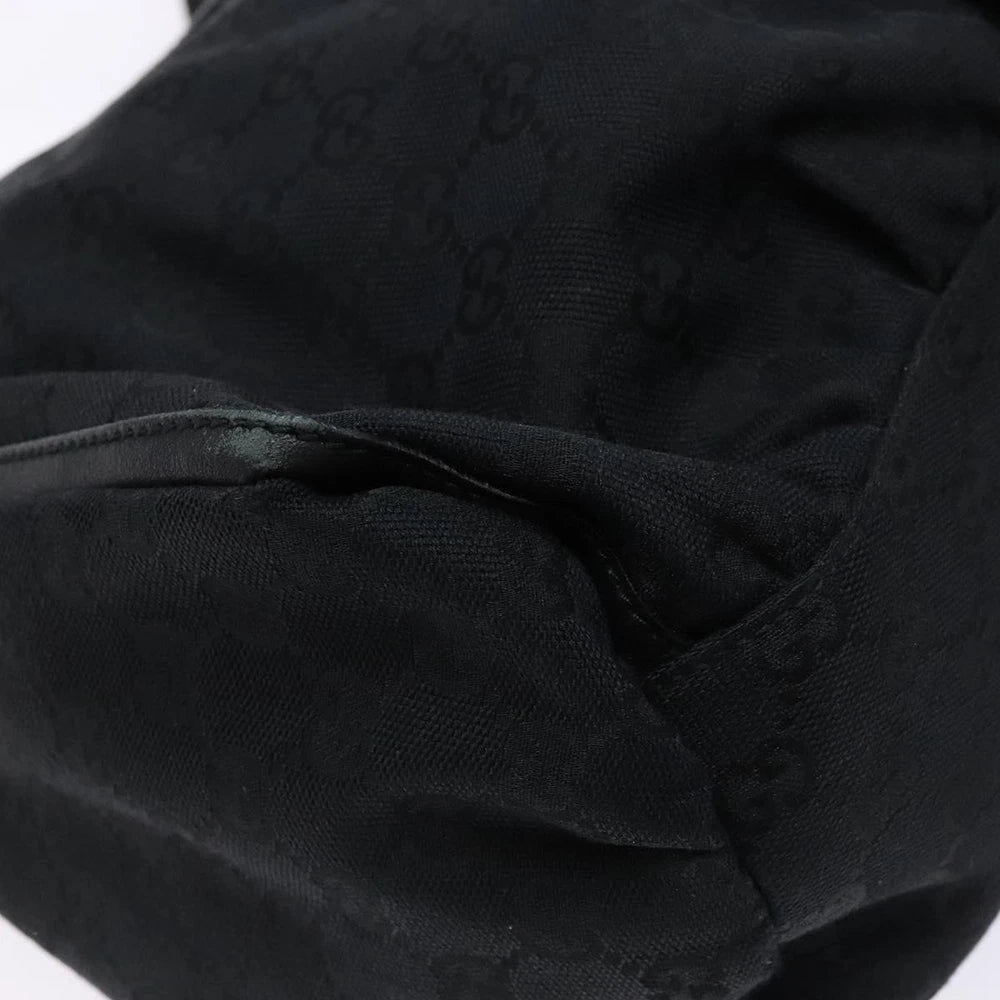Gucci Abbey Bag - Black GG Canvas