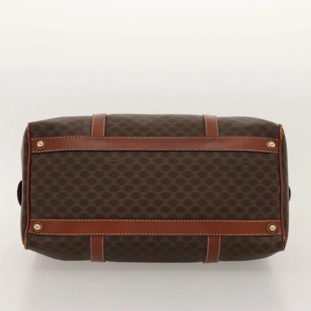 CELINE BOSTON BAG MACADAM CANVAS