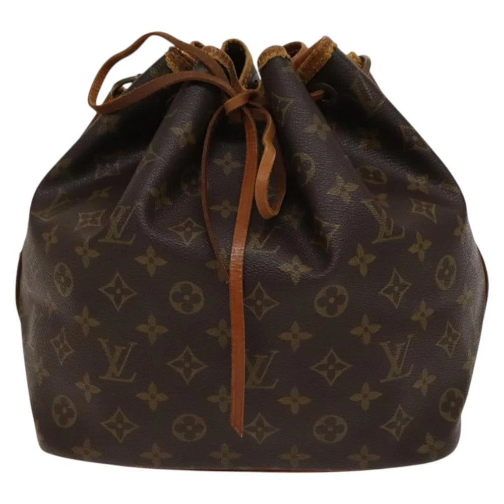 LOUIS VUITTON PETIT NOE BUCKET BAG MONOGRAM CANVAS