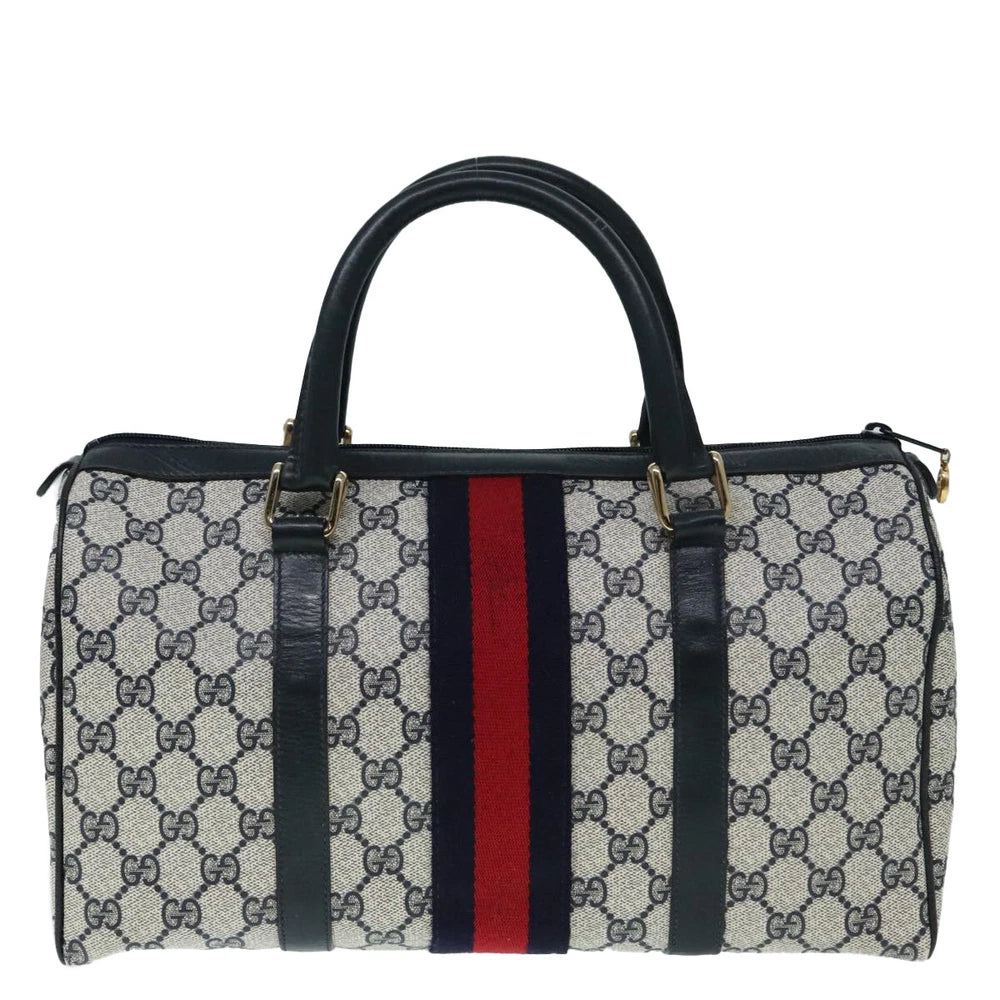 GUCCI SHERRY LINE BOSTON BAG GG CANVAS