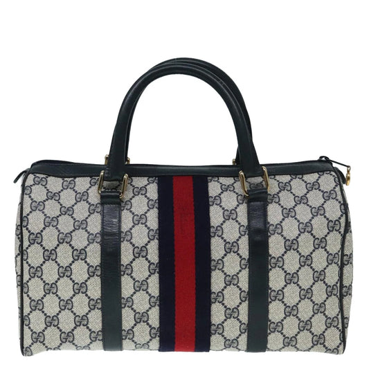 GUCCI SHERRY LINE BOSTON BAG GG CANVAS