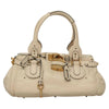 CHLOE PADDINGTON BAG WHITE LEATHER