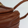 CHLOE PARATY BAG BROWN LEATHER