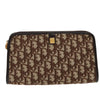 CHRISTIAN DIOR CLUTCH TROTTER CANVAS