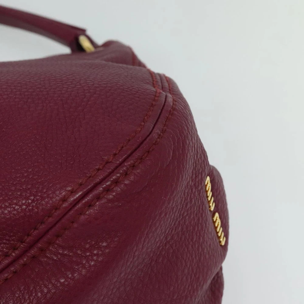 MIU MIU BAG PINK LEATHER